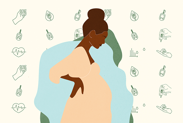 gestational diabetes clipart