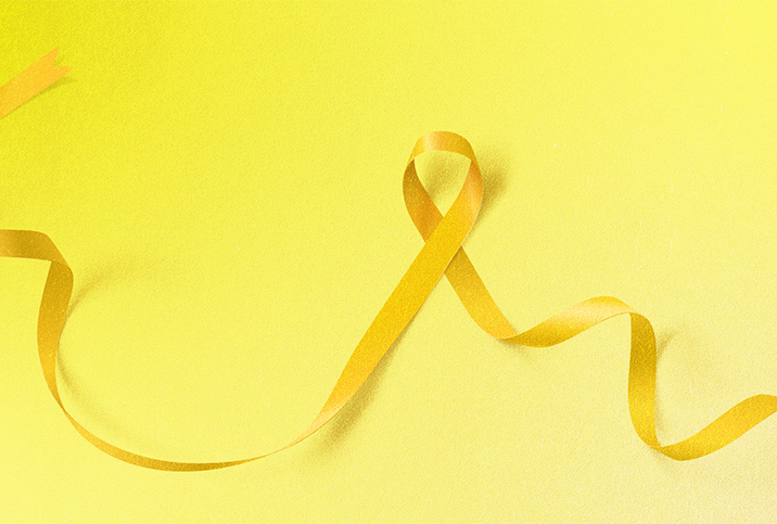 Yellow-ribbons-on-a-yellow-background