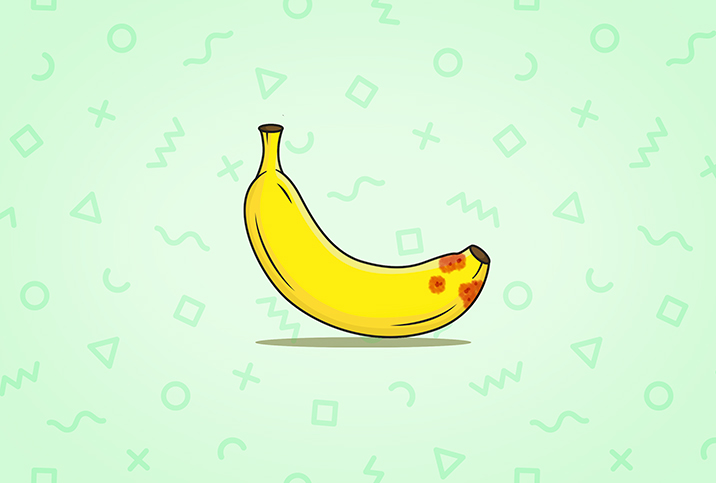 A-banana-with-psorisis-rash-the-tip