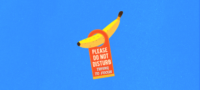 Do-no-disturb-sign-hangs-from-a-banana
