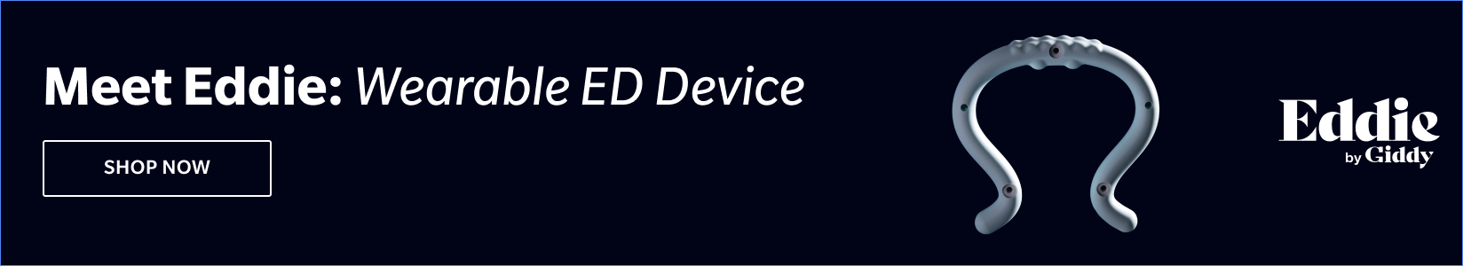 meet eddie wearable ed device - banner