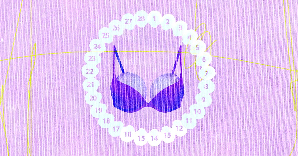 How Your Breast Changes Throughout Your Monthly Cycle