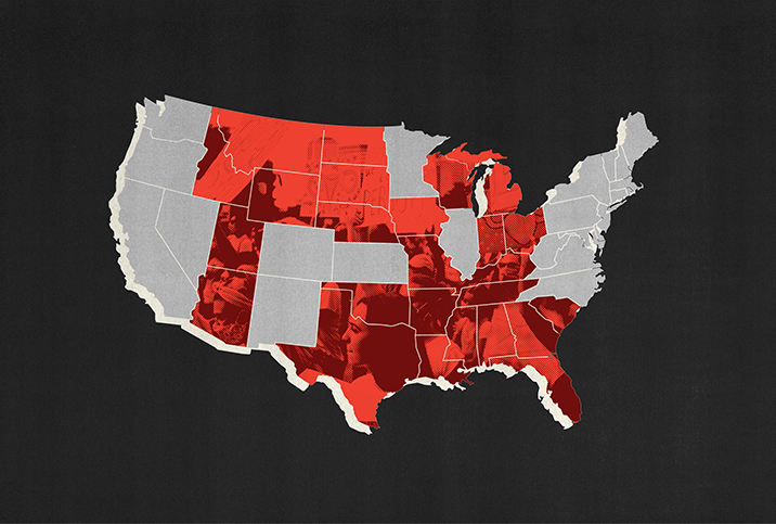 A map of the United States