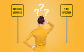 A woman wonders about the difference between BV and yeast infection.