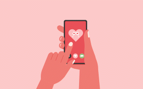 finger-pressing-on-cellphone-dating-app
