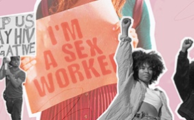Multiple HIV activists and sex workers advocate for more care.